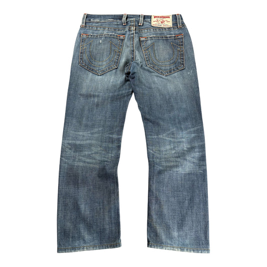 Vintage True Religion Jeans Logan Hemmed (33)