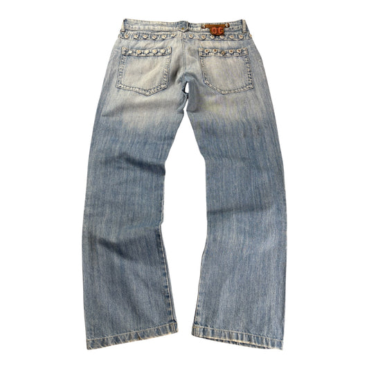 Vintage *Archive* Dsquared2 Studded Jeans Early 2000s (36)